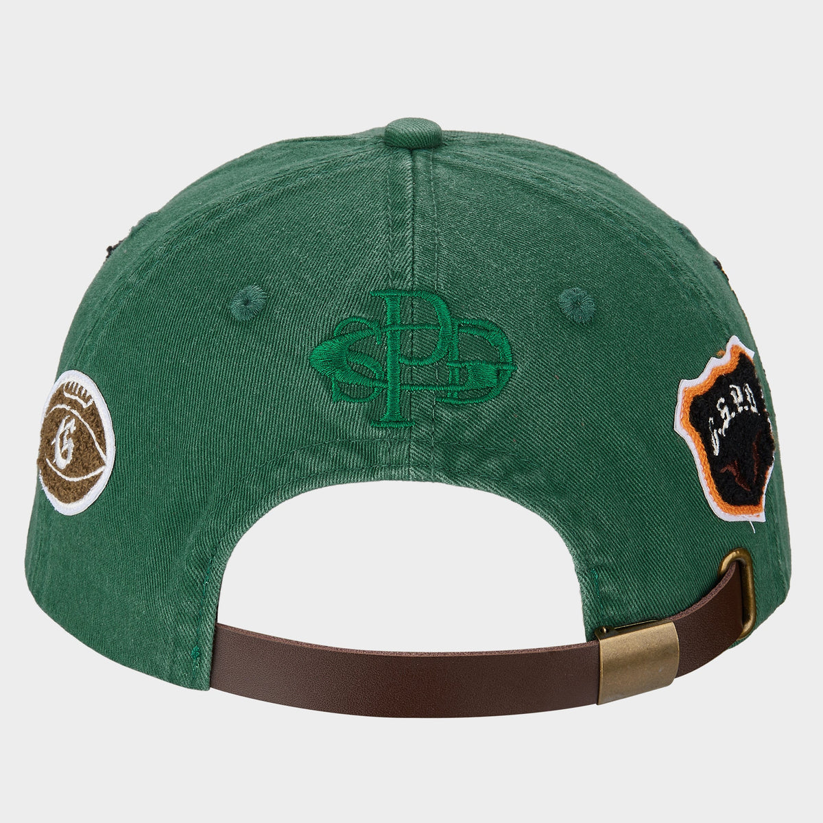 GODSPEED Rugby Home Team Dad Hat (Green Yellow)