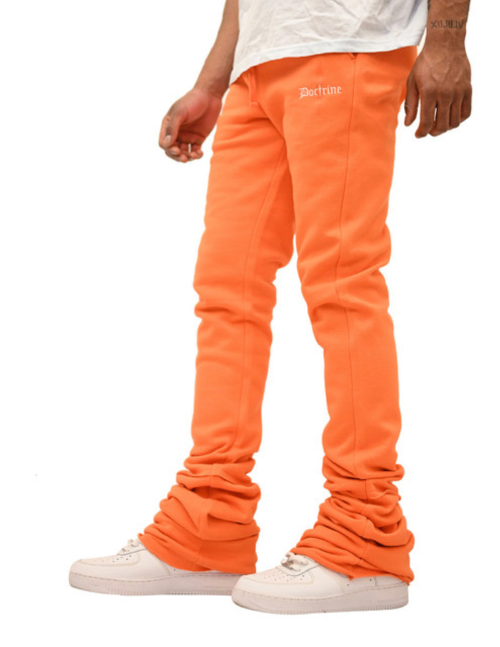 Super Stacked Doctrine Sweatpants - Flared Joggers-DBOO24