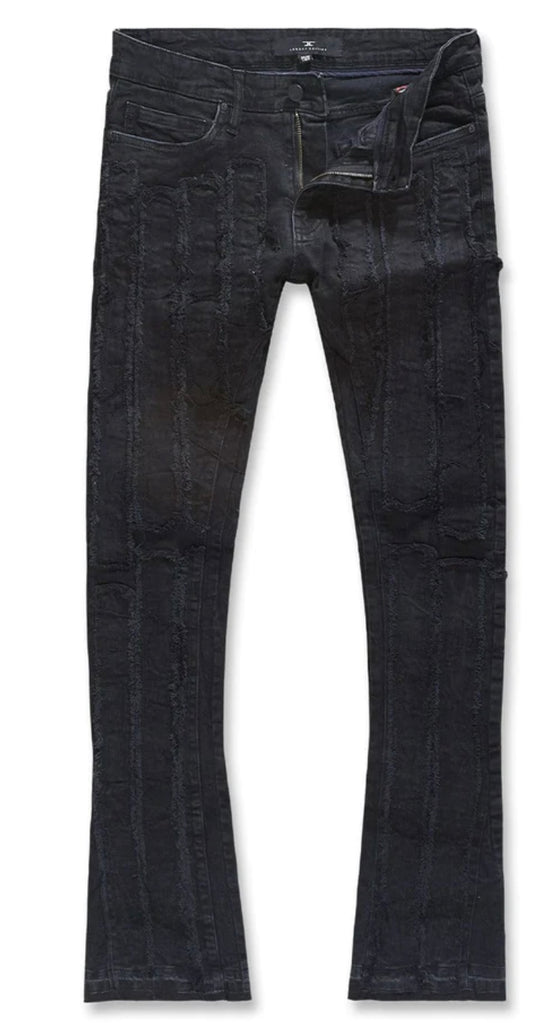 SEAN STACKED - BRAZEN DENIM (JET BLACK) Jrf1107