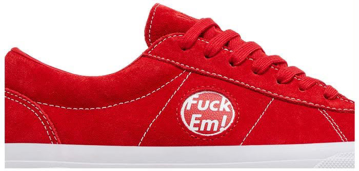 Supreme x Vans Skate Sid ‘F*ck ‘Em Pack - Red’