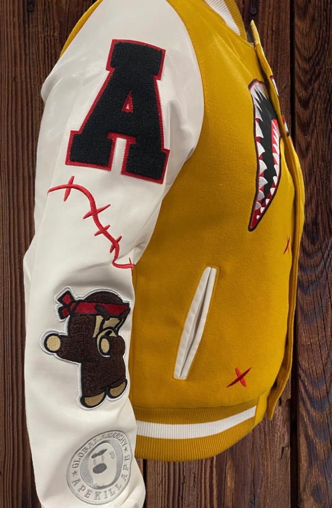 Robert Phillipe We Killed Ape Varsity Jacket-MJ-APE