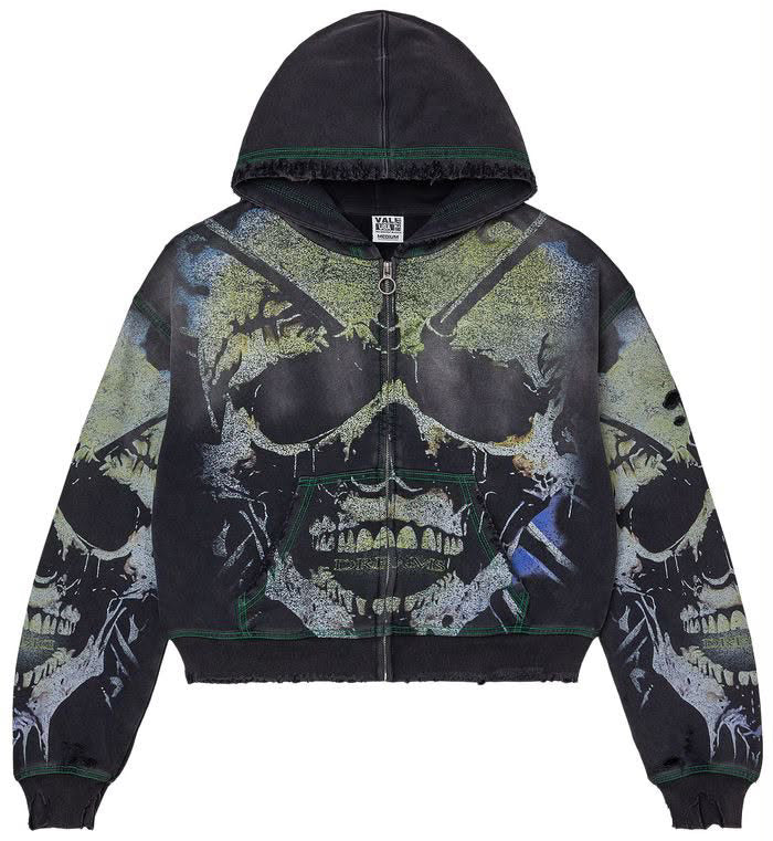 Vale Forever Gravedigger Zip Up ‘Black’