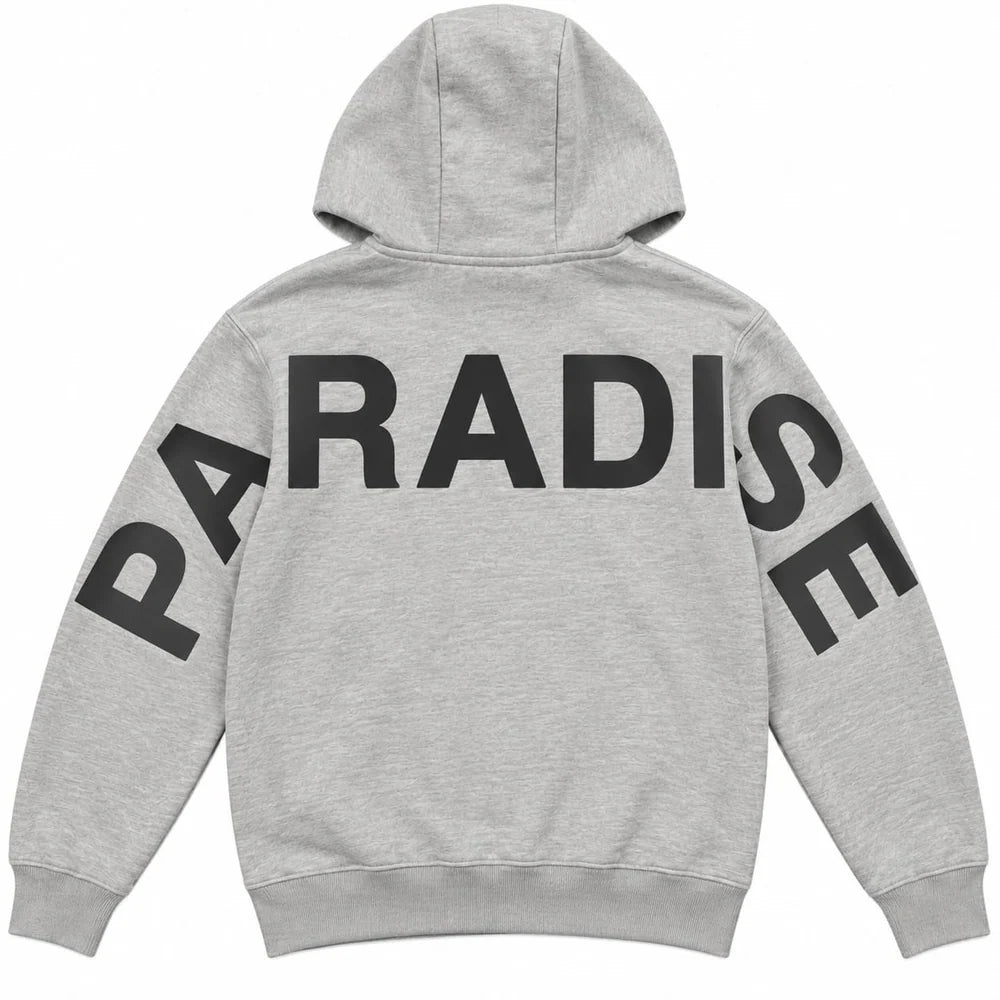 See You In Paradise Wingspan Hoodie (Heather Charcoal/Black) 8816H