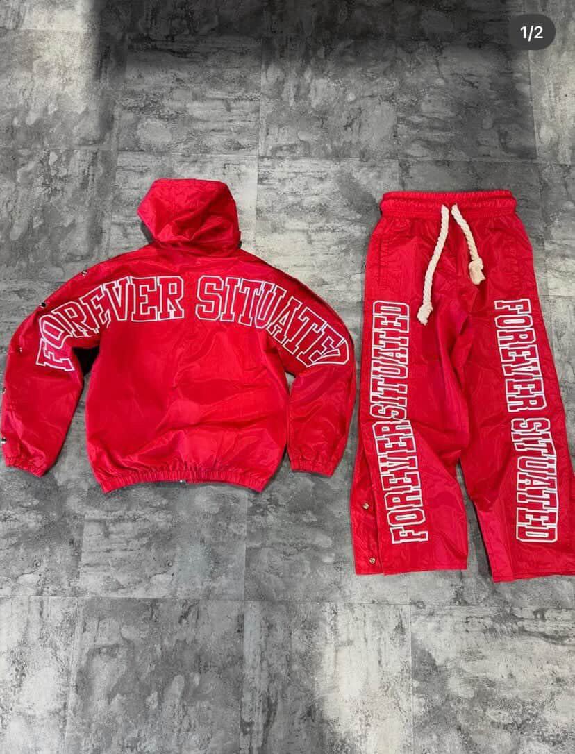 Forever situated FSNYLONGR NYLON TRACK Suits
