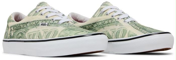 Supreme x Vans Skate Era ‘Dollar Bill’