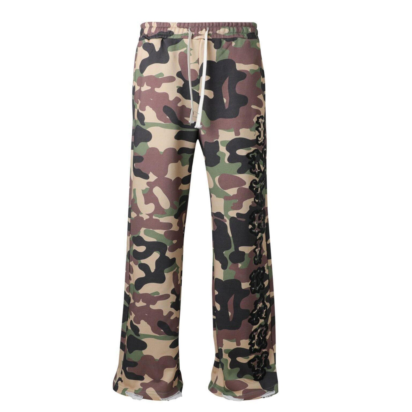 Lost Intricacy 'Digi Camo' Grey Sweats