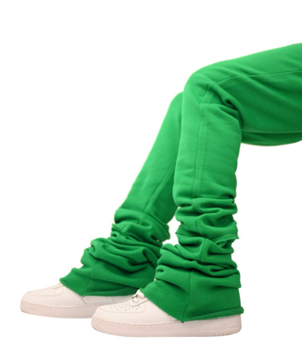 Super Stacked Doctrine Sweatpants - Flared Joggers-DBOO24
