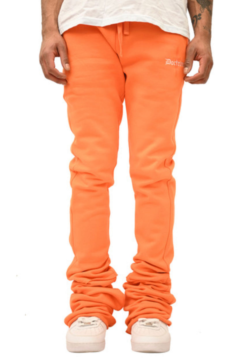 Super Stacked Doctrine Sweatpants - Flared Joggers-DBOO24