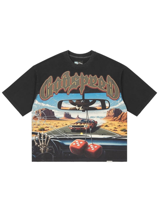 GODSPEED ONTHE RUN II T-SHIRT (BLACK)