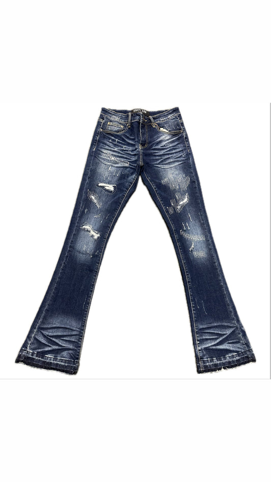 ESNTL LAB STACKED "MR. ESNTL" LT. WASHED LAB1104