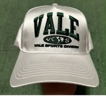 VALE FOREVER- SPORT DIVISION WHITE SATIN HAT SNAPBACK-