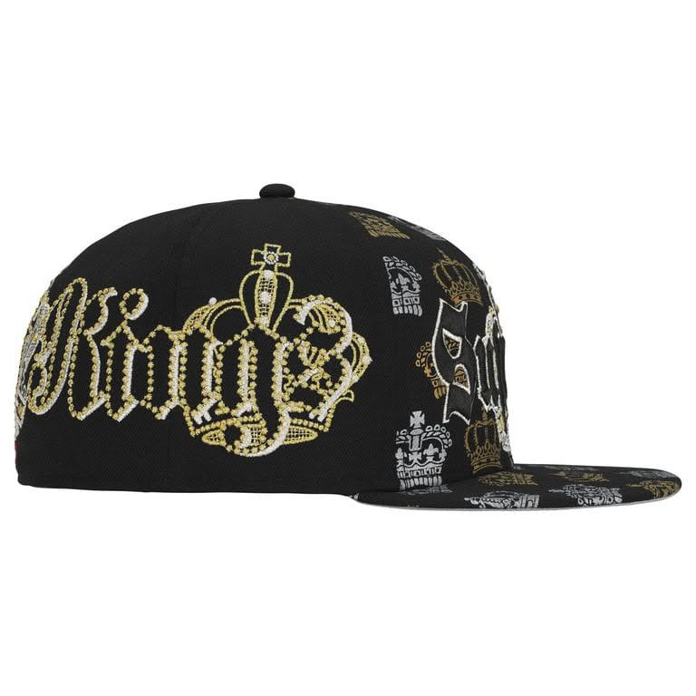 Supreme black Crown New Era® Hat