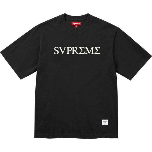 Supreme black Greek S/S Top
