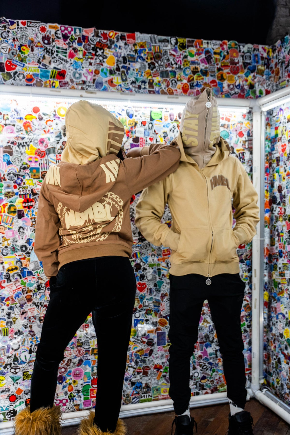 HMBL OG Sand Double Full Zip Hoodie