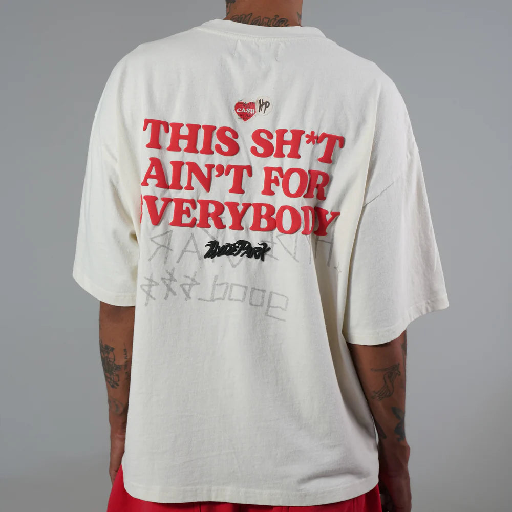 HYDE PARK This Shit Ain't for Everybody Shirt- Cream