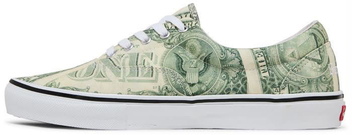 Supreme x Vans Skate Era ‘Dollar Bill’