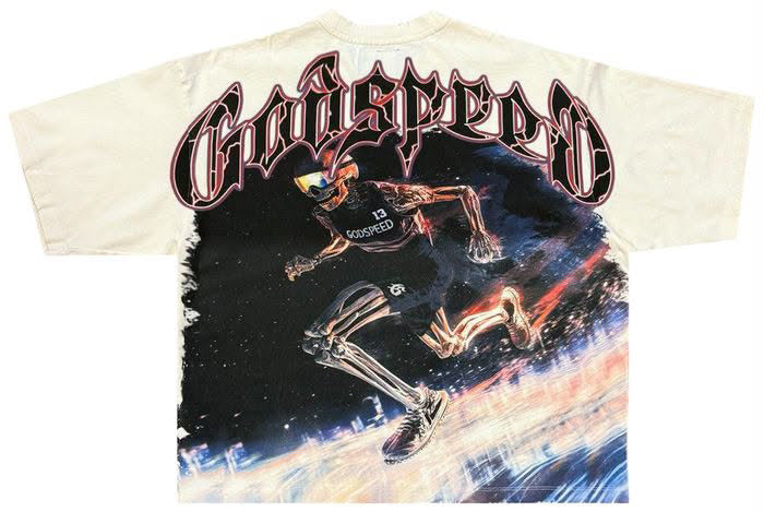 Godspeed GSPD Run Club Tee ‘Bone’