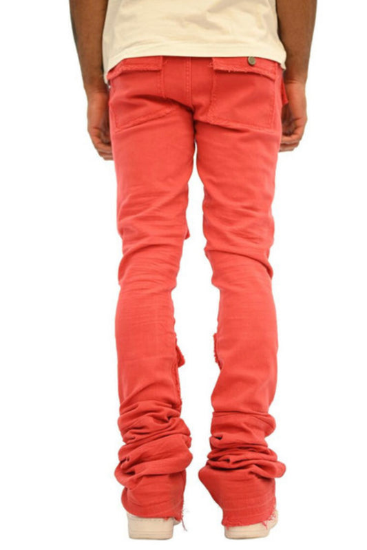 Savant Red Super Stacked Jean /DB0001