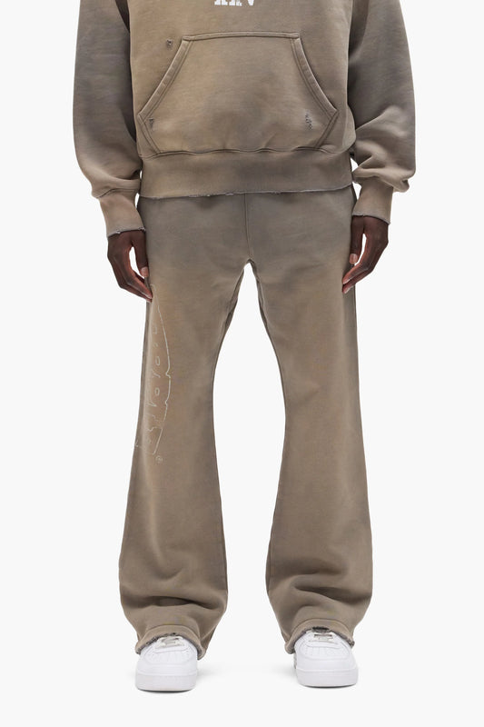 PURPLE-Slab Outline Sweatpant-P459-HFGS425
