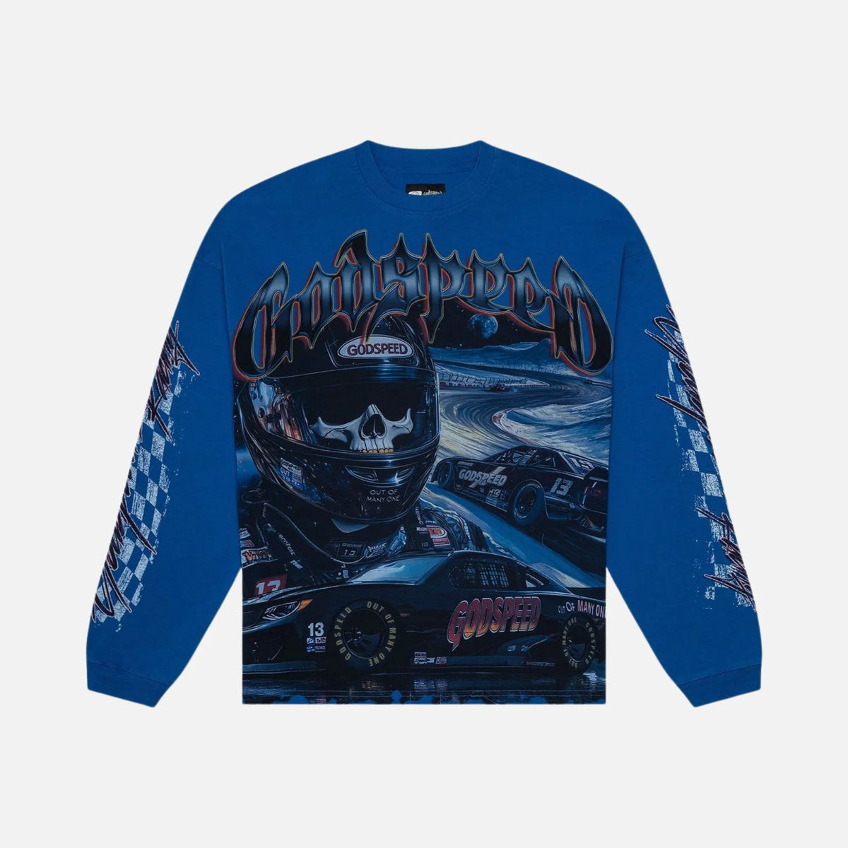 GOODSPEED Blue Podium Dreams Long-Sleeve T-Shirt