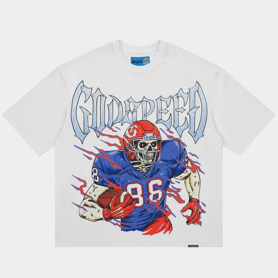 GODSPEED End Zone T-shirt (Snow)