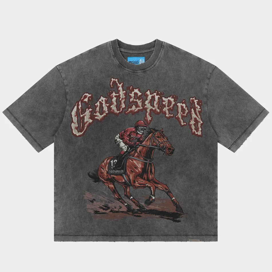 Thoroughbred II NG T-shirt (WASH GREY)
