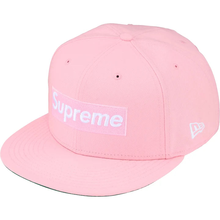 SUPREME /FDNY BOX LOGO NEW ERA HAT PINK 7 5/8