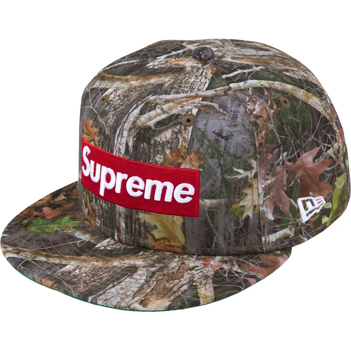 SUPREME /FDNY BOX LOGO NEW ERA HAT CAMO 7 5/8