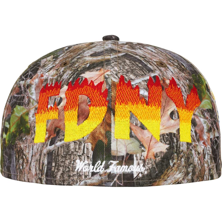 SUPREME /FDNY BOX LOGO NEW ERA HAT CAMO 7 5/8