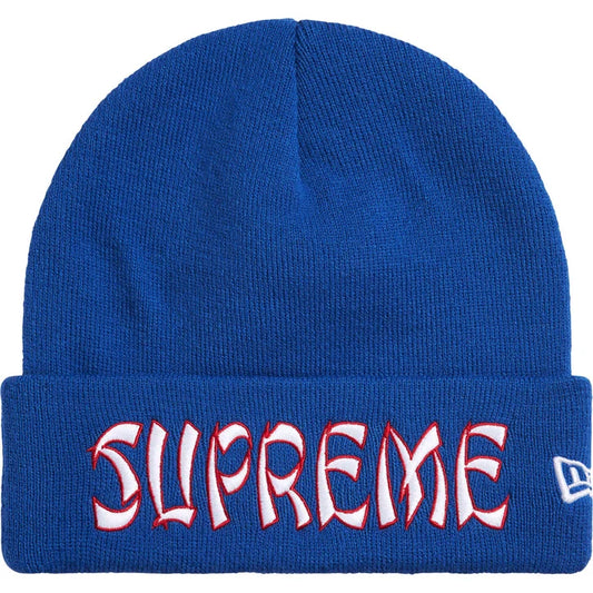 SUPREME New Era® Action Beanie BLUE