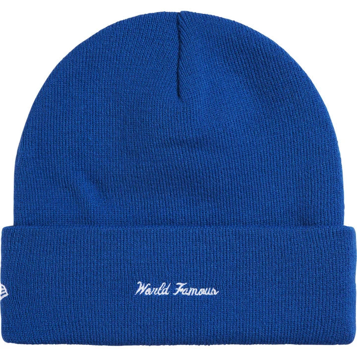 SUPREME New Era® Action Beanie BLUE