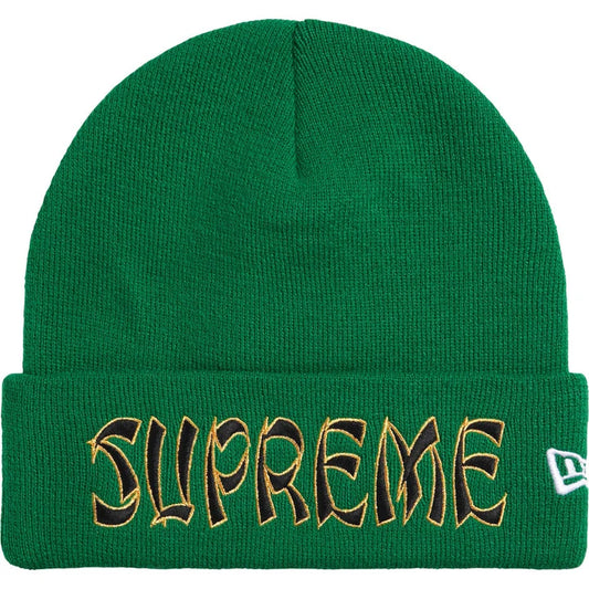 SUPREME New Era® Action Beanie GREEN