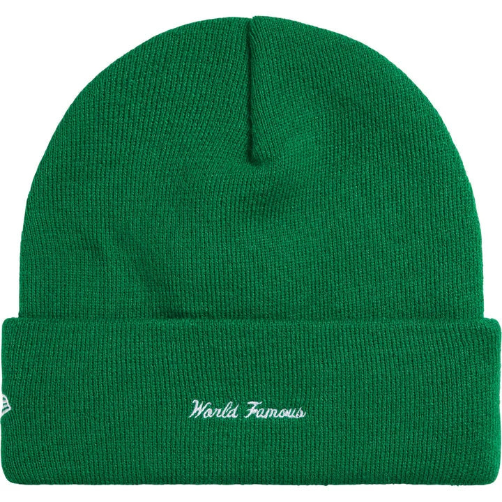SUPREME New Era® Action Beanie GREEN