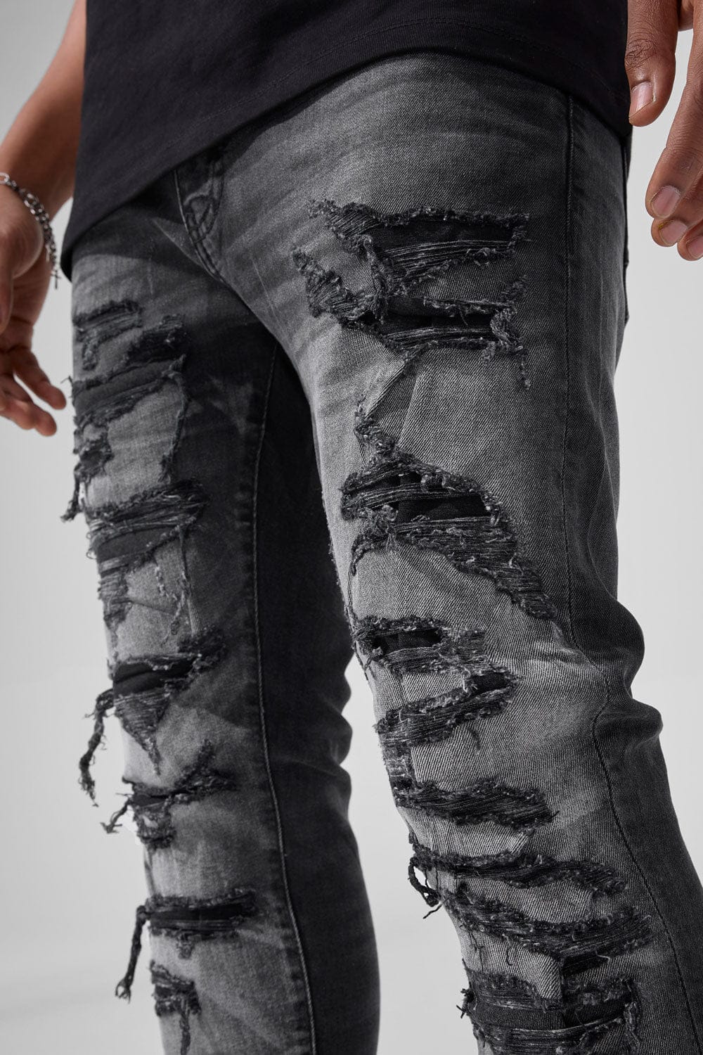 JORDAN CRAIG-SLIM TAPER FIT - ALKALINE DENIM - SEAN COLLECTION-JS2338