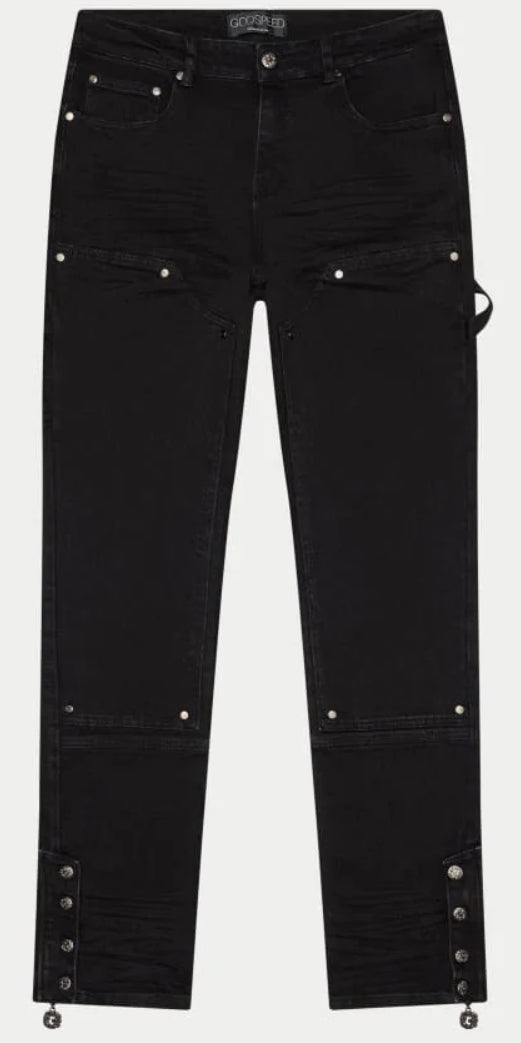 GOD SPEED FLARED CARGO JEANS