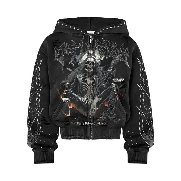 VTILRED-DEATH PROOF- WASHED BLACK-VZ-02