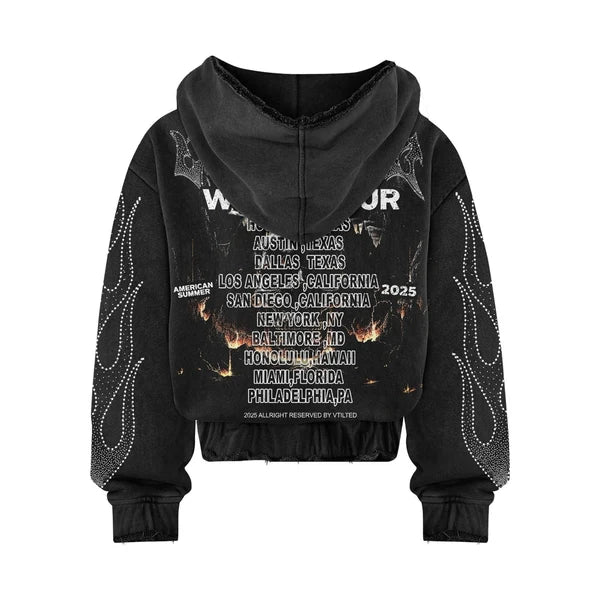 VTILRED-DEATH PROOF- WASHED BLACK-VZ-02