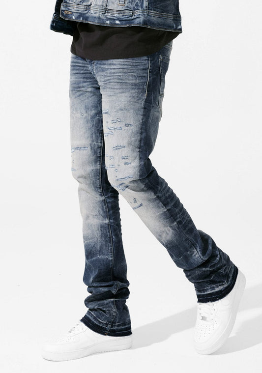 JORDAN CRAIG MARTIN STACKED - DESPERADO DENIM-JTF351R
