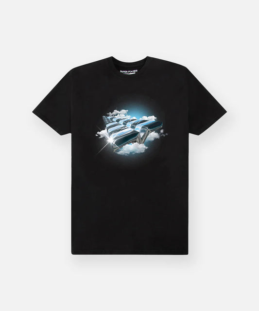 PAPER PLANE ABOVE THE CLOUDS TEE