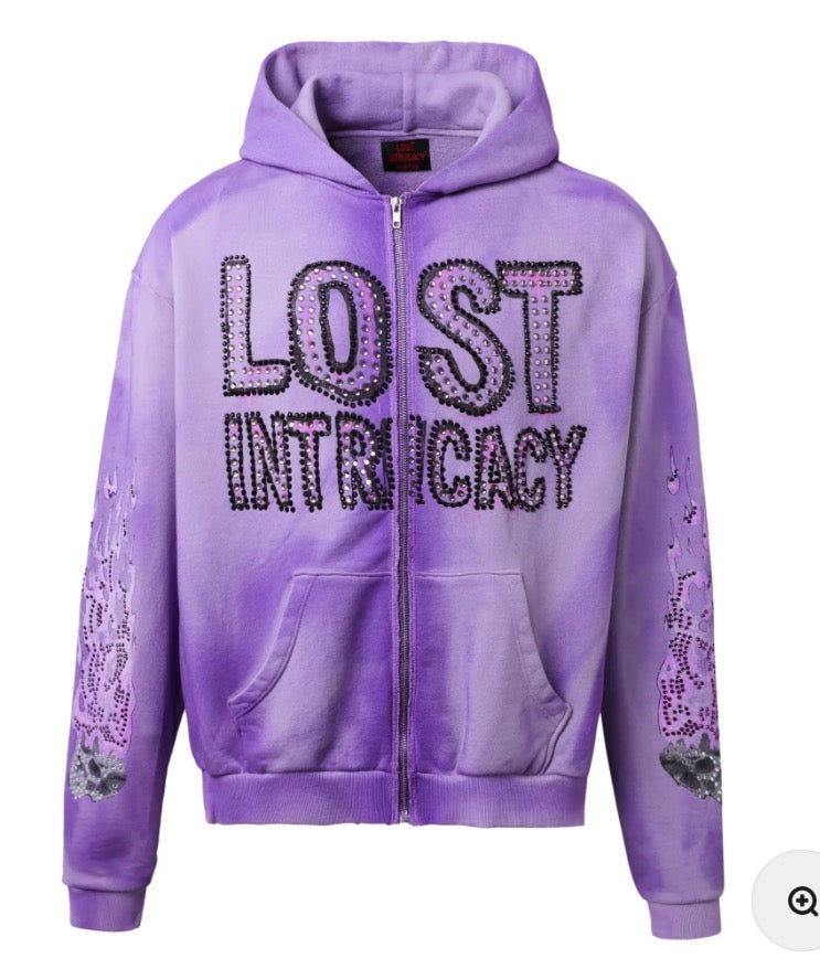 Lost Intricacy "Half Man Half Amazing" Purple Hoodie