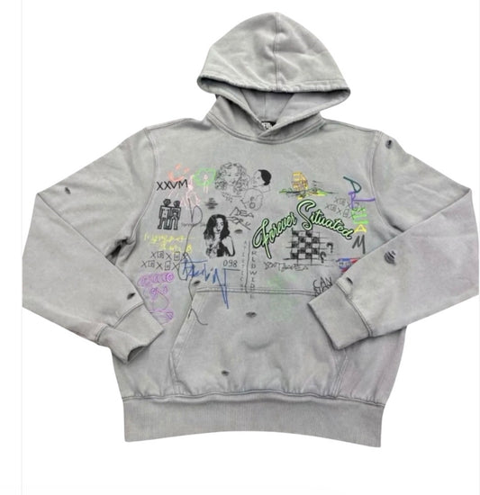 FOREVERSITUATED Check Mate Sketch HOODIE
