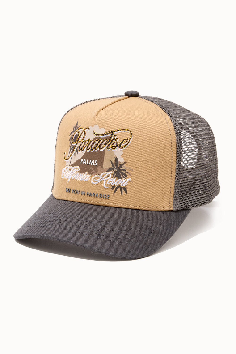 PARADISE PALMS TRUCKER HAT