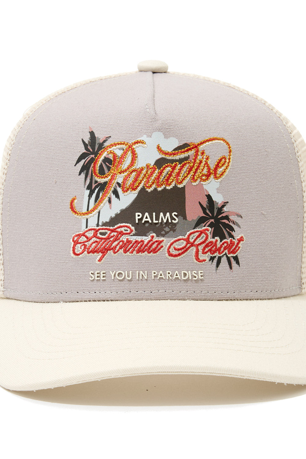 PARADISE PALMS TRUCKER HAT