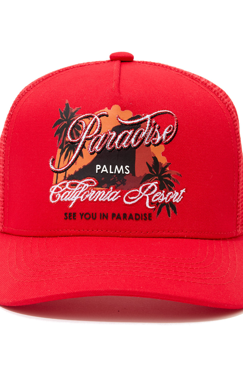PARADISE PALMS TRUCKER HAT
