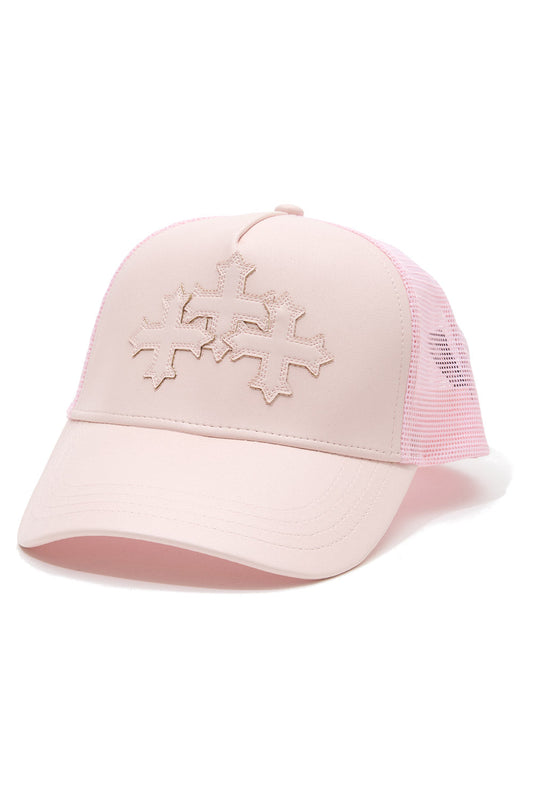 EDEN TRUCKER HAT (LIGHT PINK)