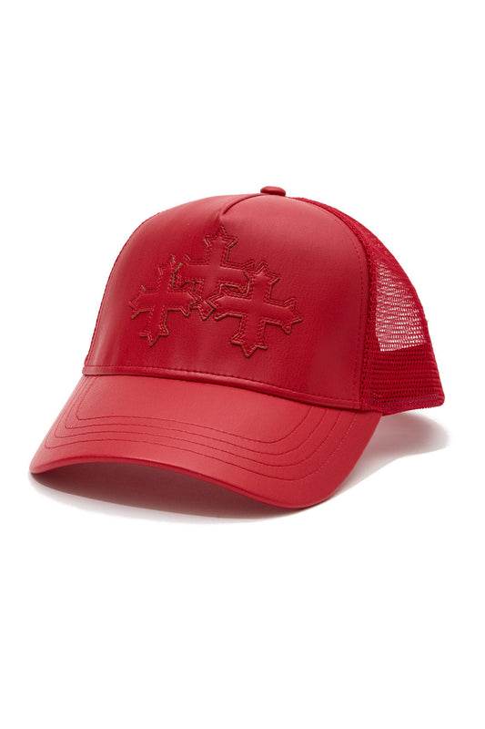 EDEN TRUCKER HAT (RED)