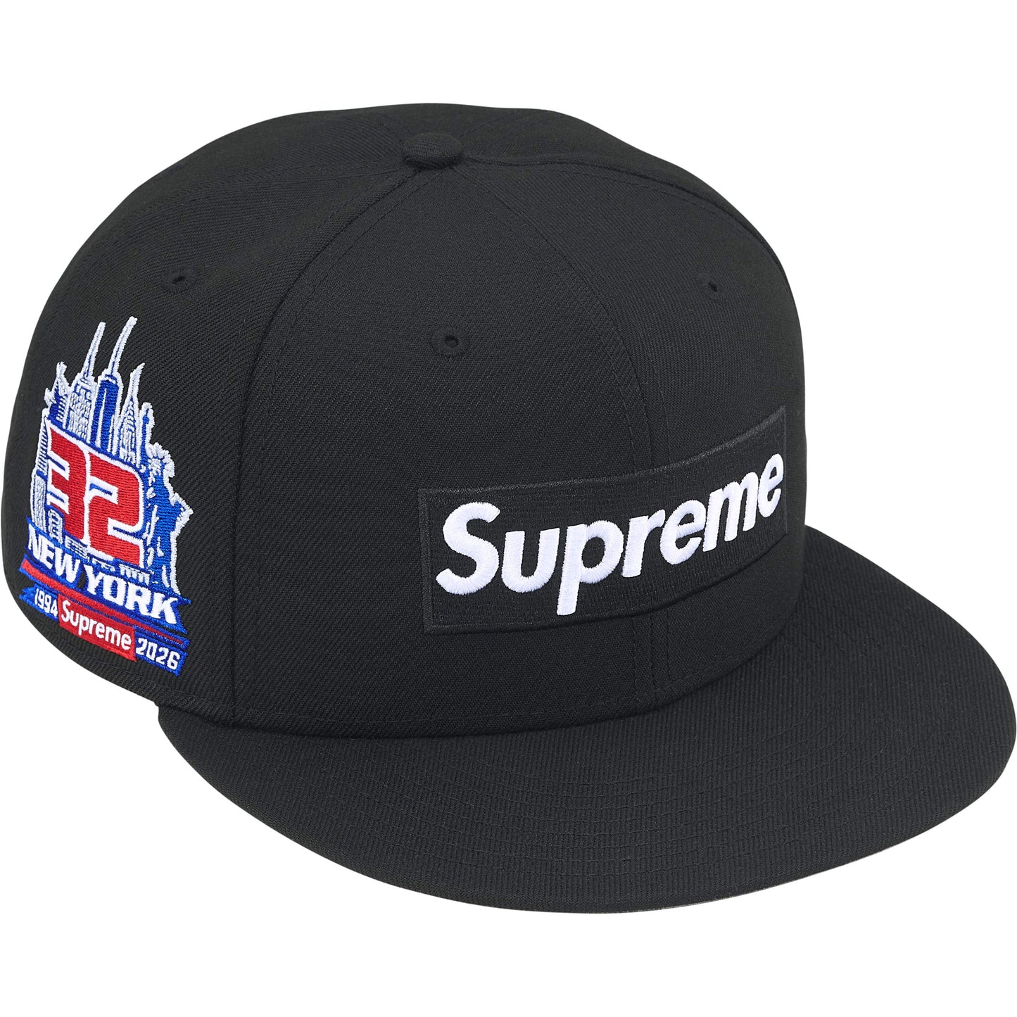 Supreme No Comp Box Logo New Era 'Black'