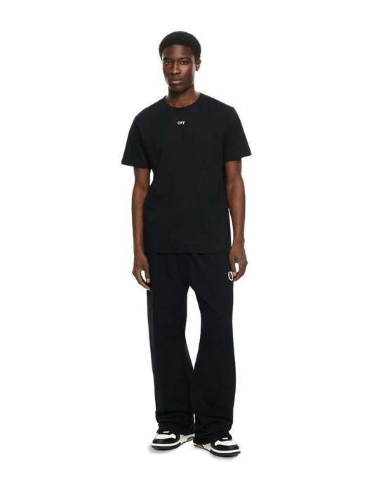 OFF-WHITE-Stitch Arrangement Slim T-shirt-44MAA027G5J00A1001
