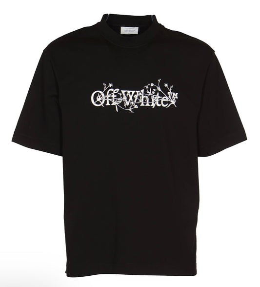 Off-White Bookish Flower Skate Crewneck T-shirt-44MAA120G5J0051001