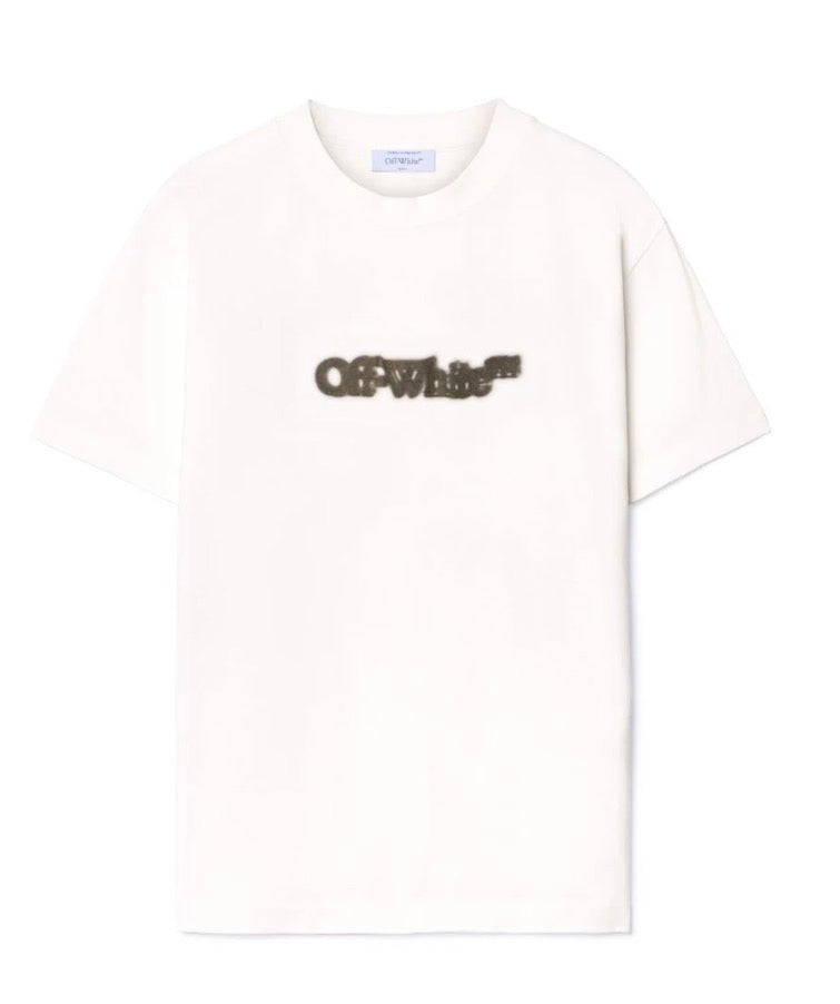 0FF-WHITE-SPRAY ARROW SLIM S/S TEE-44MAA027G5J00I0110